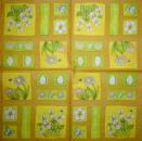 033 Gänseblümchen - 3-ply - (blue) - Ihr